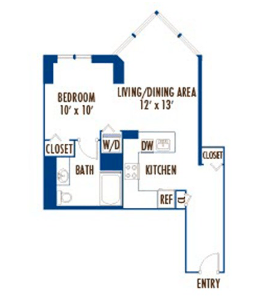 #1 Looking for luxury 1 bedroom apartments?