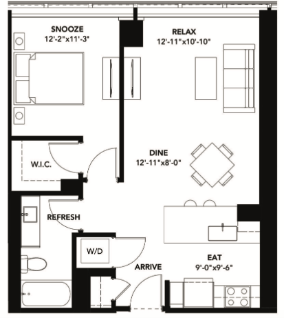 #135 Looking for luxury 1 bedroom apartments?