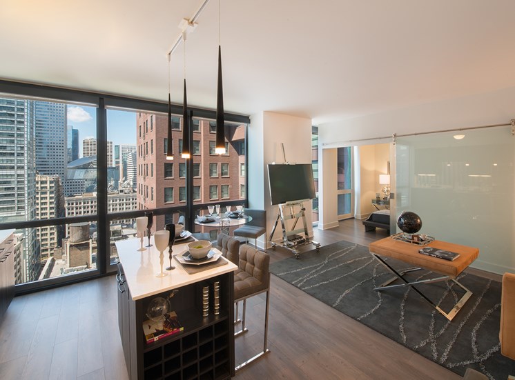 Now leasing luxury convertible apartments for rent near downtown chicago